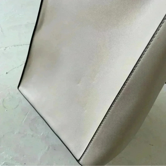 ELLE Shoulder Bag Two Way Crossbody Bag Beige Khaki - Picture 11 of 14